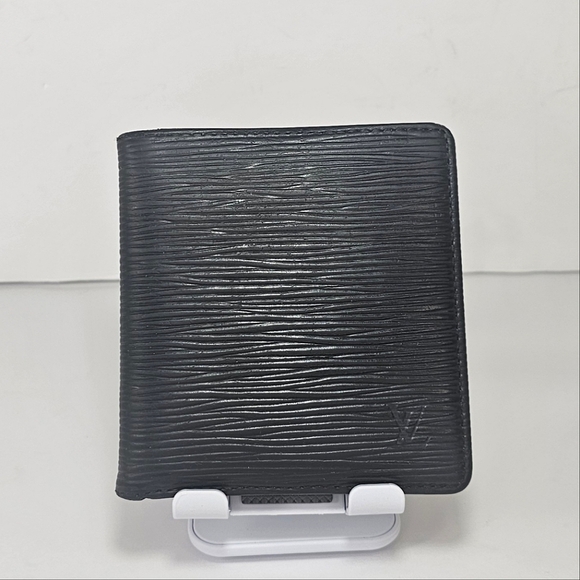 Louis Vuitton - Mens Black Epi Leather Wallet - Picture 1 of 6